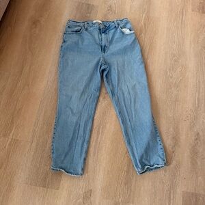 Abercrombie & Fitch Light Blue Boyfriend Jeans